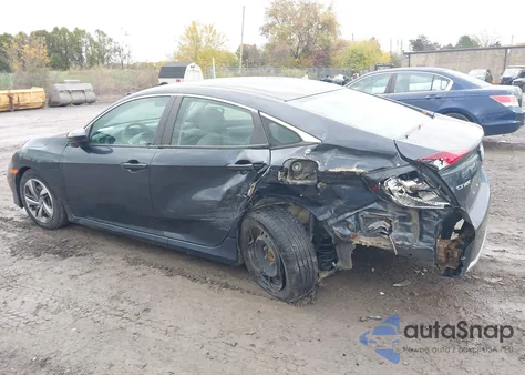 2019 Honda Civic Lx из США, поврежденный, VIN 2HGFC2F66KH533561